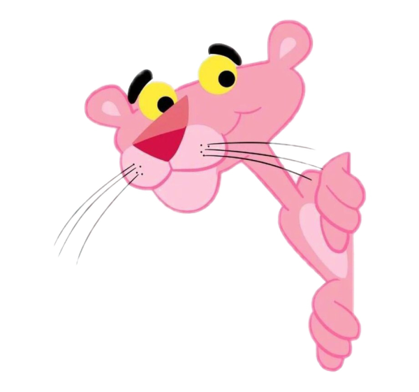 Смайлики розовая пантера