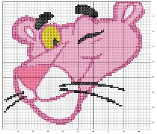 Схемы вышивки крестом Дисней