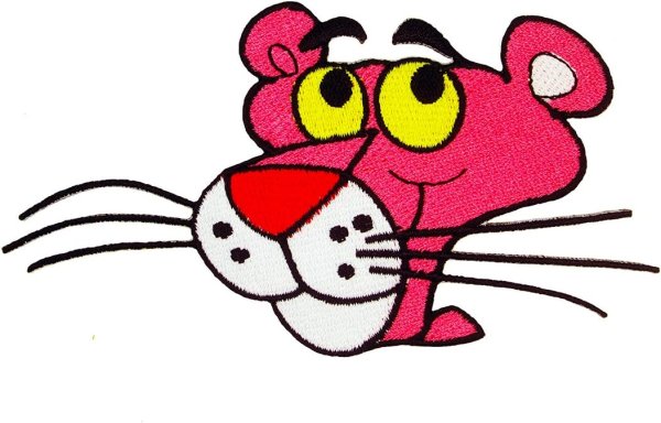 Розовая пантера схема вышивки