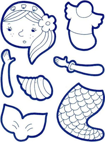 Аппликация шаблон