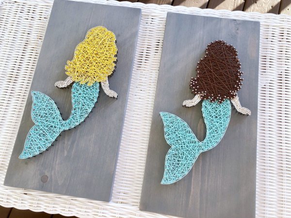 Русалка поделка с детьми