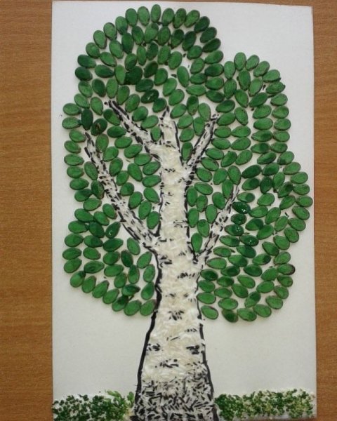 Лепка береза