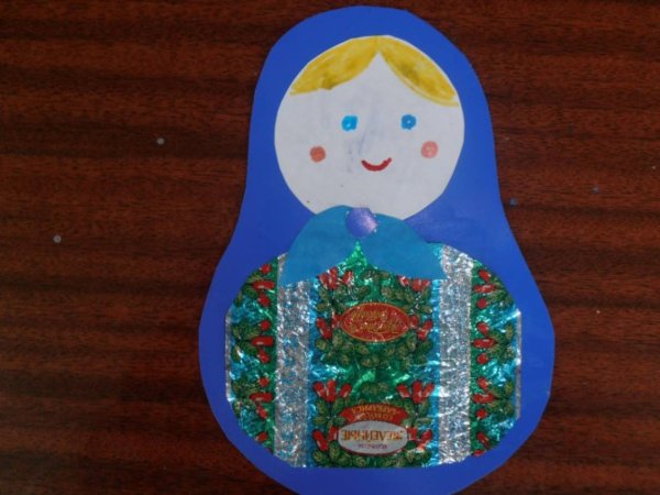 Матрёшка поделка своими руками