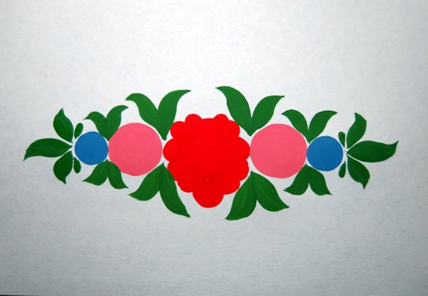 Подмалёвок Городецкая роспись