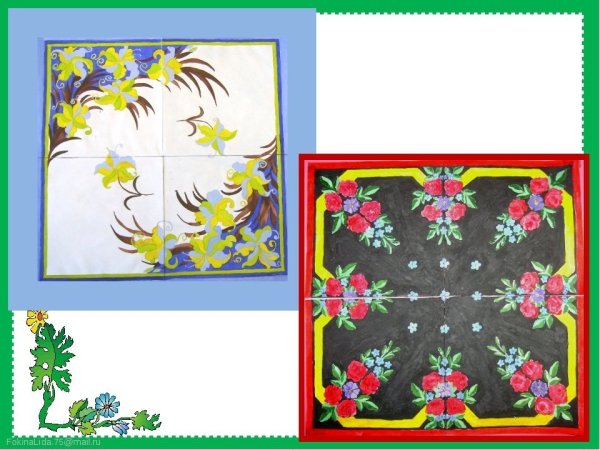 Изо мамин платок