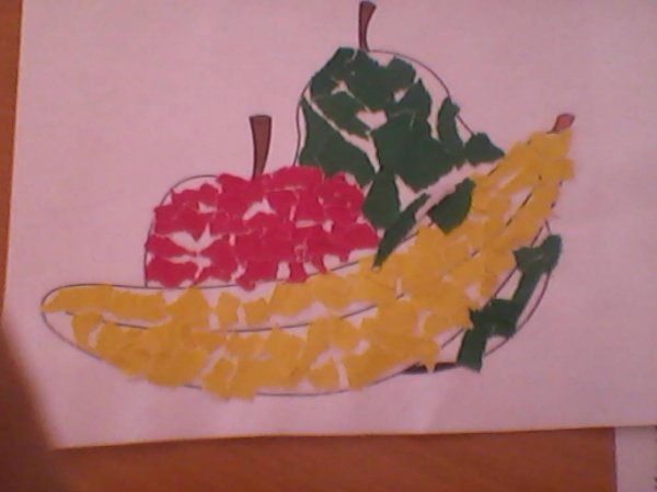 Рваная аппликация