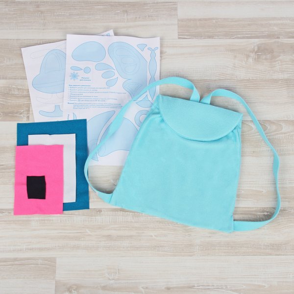 Детский рюкзачок с аппликацией