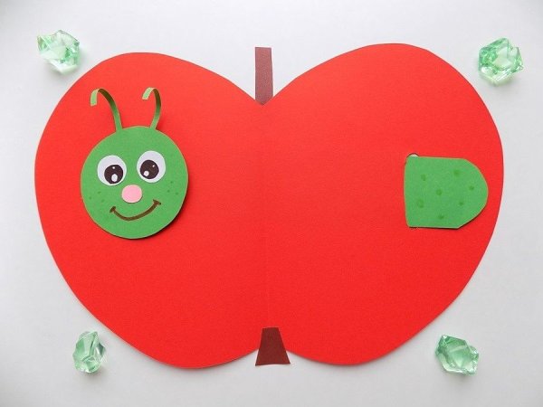 Поделки из цветной бумаги и картона