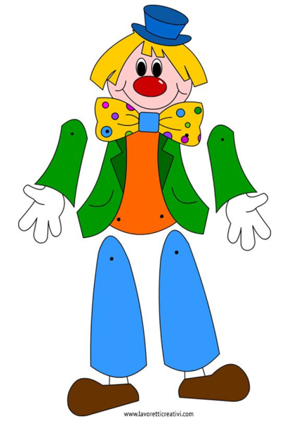 Клоуны из картона