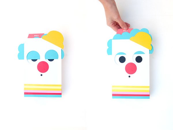 Двигающиеся поделки из бумаги