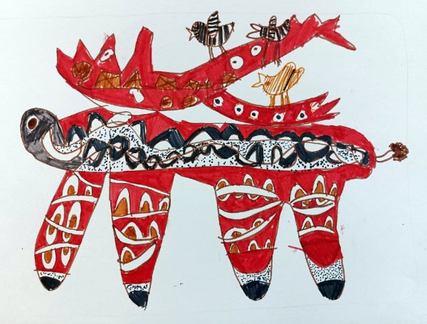 Саамские рисунки