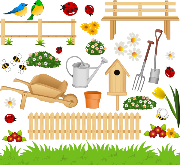 Таблички в огород для детей