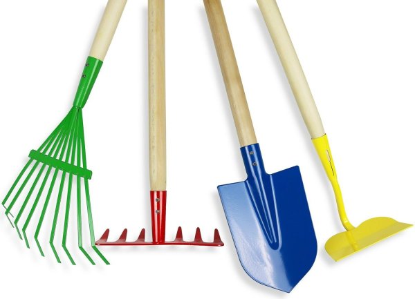 Лопаты вилы грабли