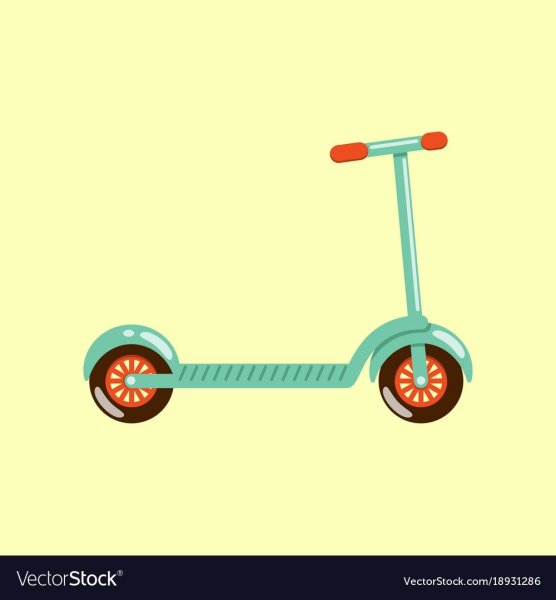 Самокат мультяшный