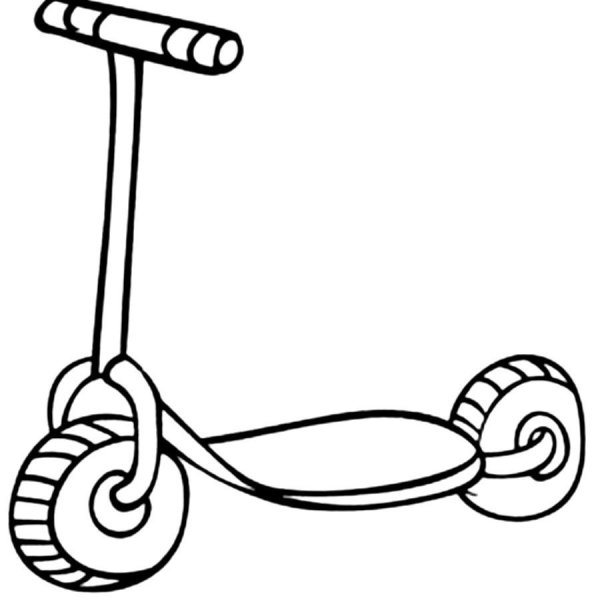 Самокат для рисования