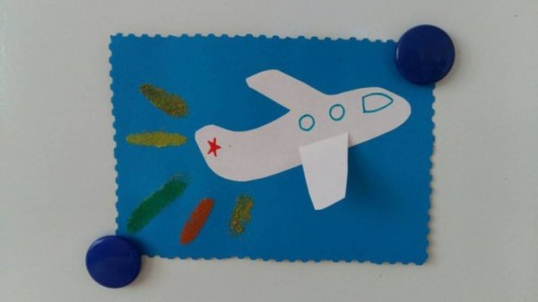 Самолеты. Аппликация