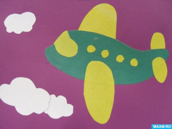 Самолеты. Аппликация