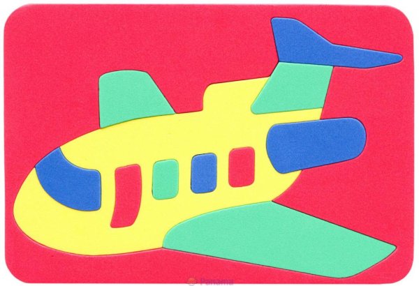 Заготовка к аппликации самолет