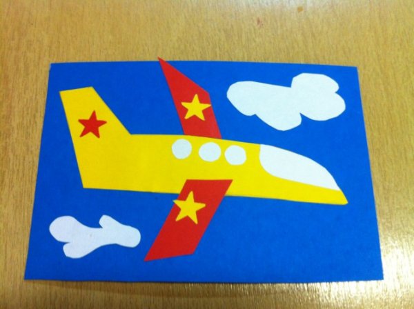 Самолеты. Аппликация