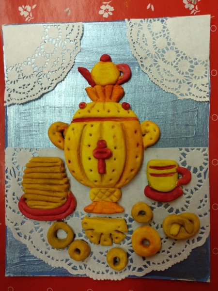 Поделка самовар