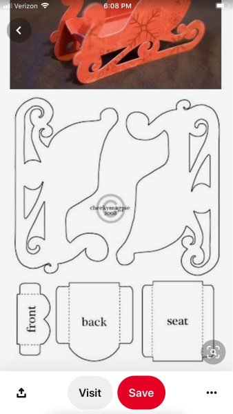 Как сделать поделку сани для Деда Мороза своими руками