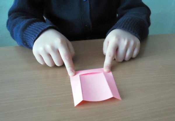 Конструирование из бумаги в старшей