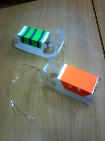 Сани конструирование