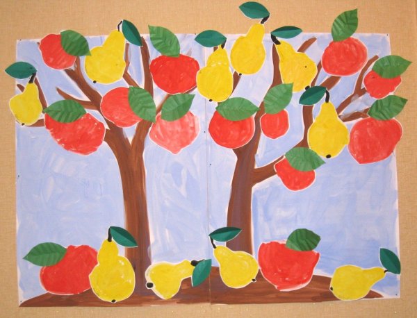 Аппликация в подготовительной группе