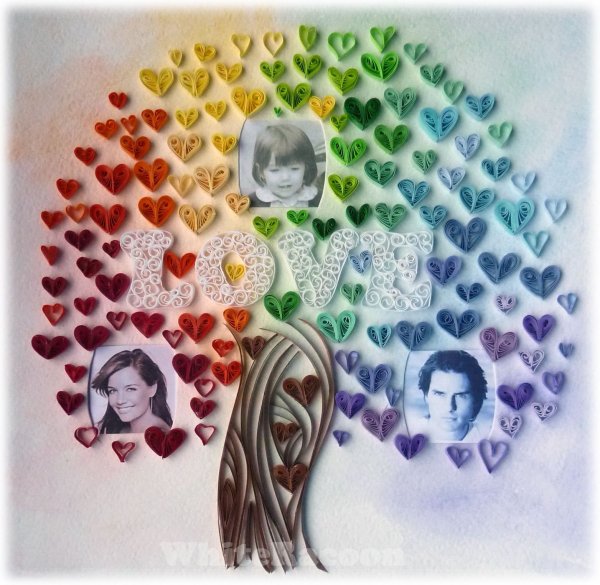 Квиллинг дерево