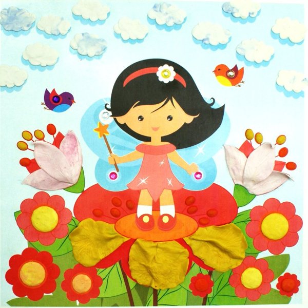 Аппликации для девочек