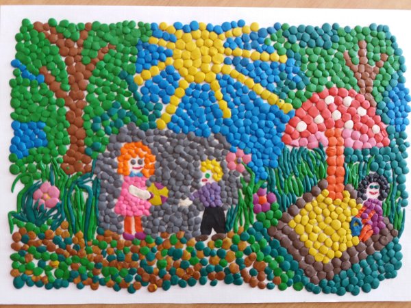 Поделки на тему детство