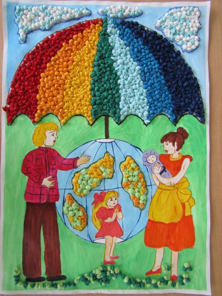 Коллективная работа в детском саду