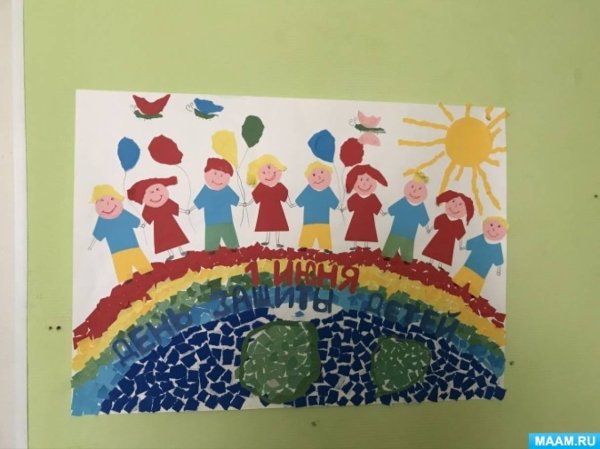 Коллективная работа в детском саду