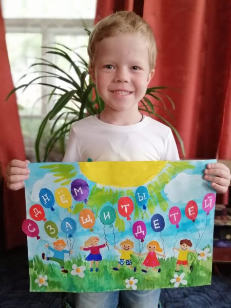 Аппликация на тему детство