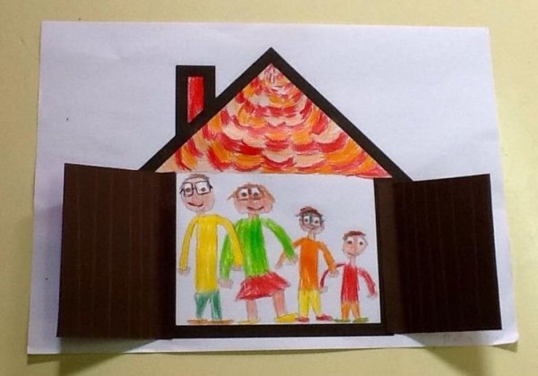 Поделка на тему семейные ценности в садик