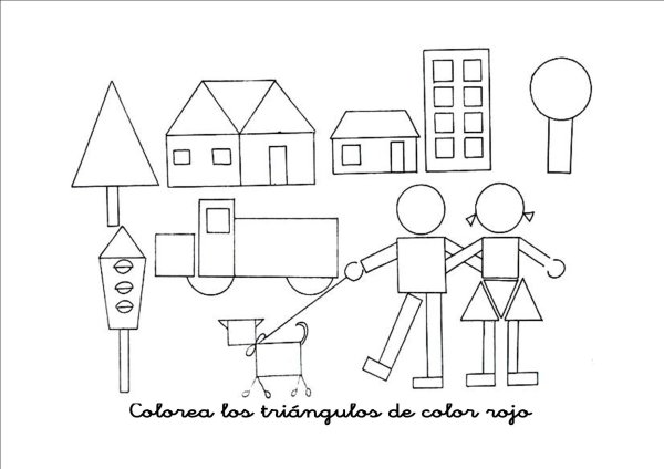 Геометрические фигуры рисунок