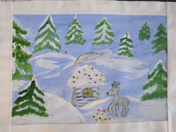 Серебряное копытце рисунок