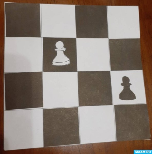 Аппликация шахматы