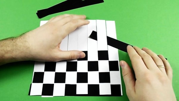 Шахматная доска поделка