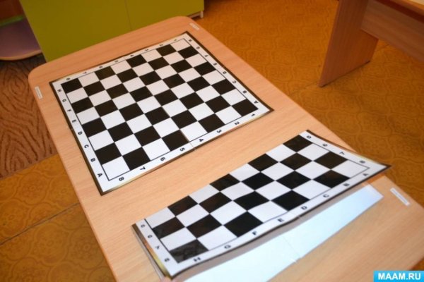 Шахматная доска в детский сад