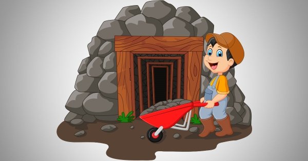 Шахта мультяшная