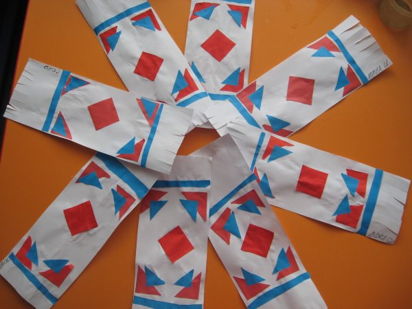 Рисование в средней группе полотенце пушистое