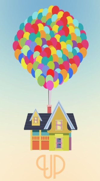 Дом из мультика вверх