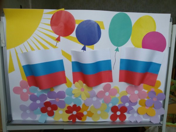 Аппликация к празднику 1 мая