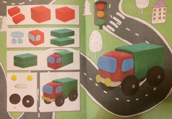 Аппликация "транспорт"