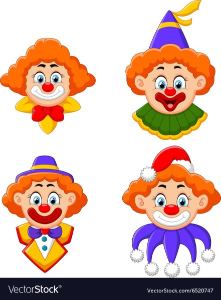 Мордочка клоуна