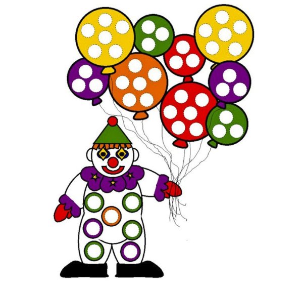 Пластилиновые заплатки цветы