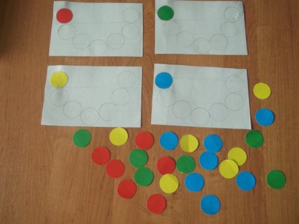 Дидактическая игра бусы в младшей группе