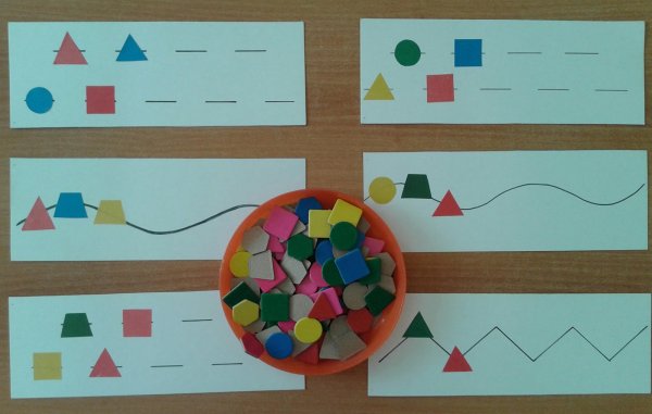 Геометрические фигуры пособие для детей