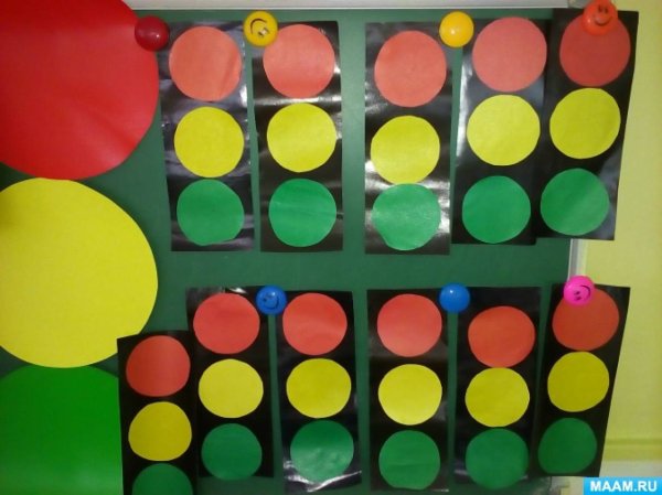 Аппликация шарики катятся по дорожке во 2 младшей группе
